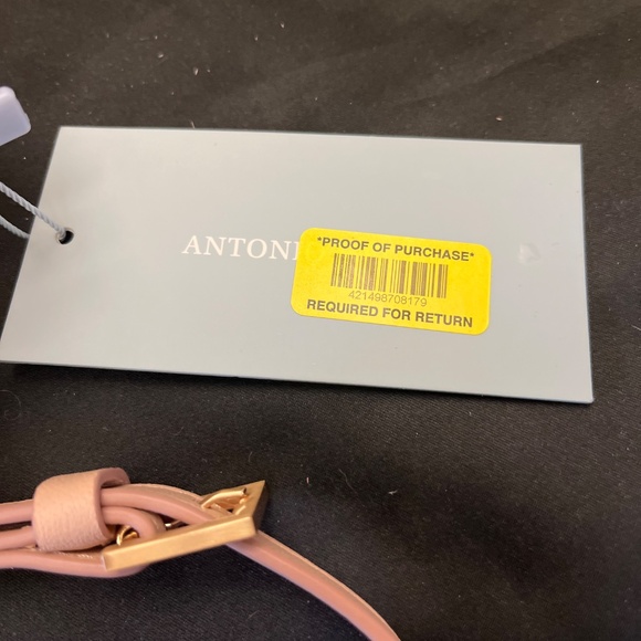 NWT Antonio Melani Hallie Crossbody Leather Bag. - Picture 3 of 15